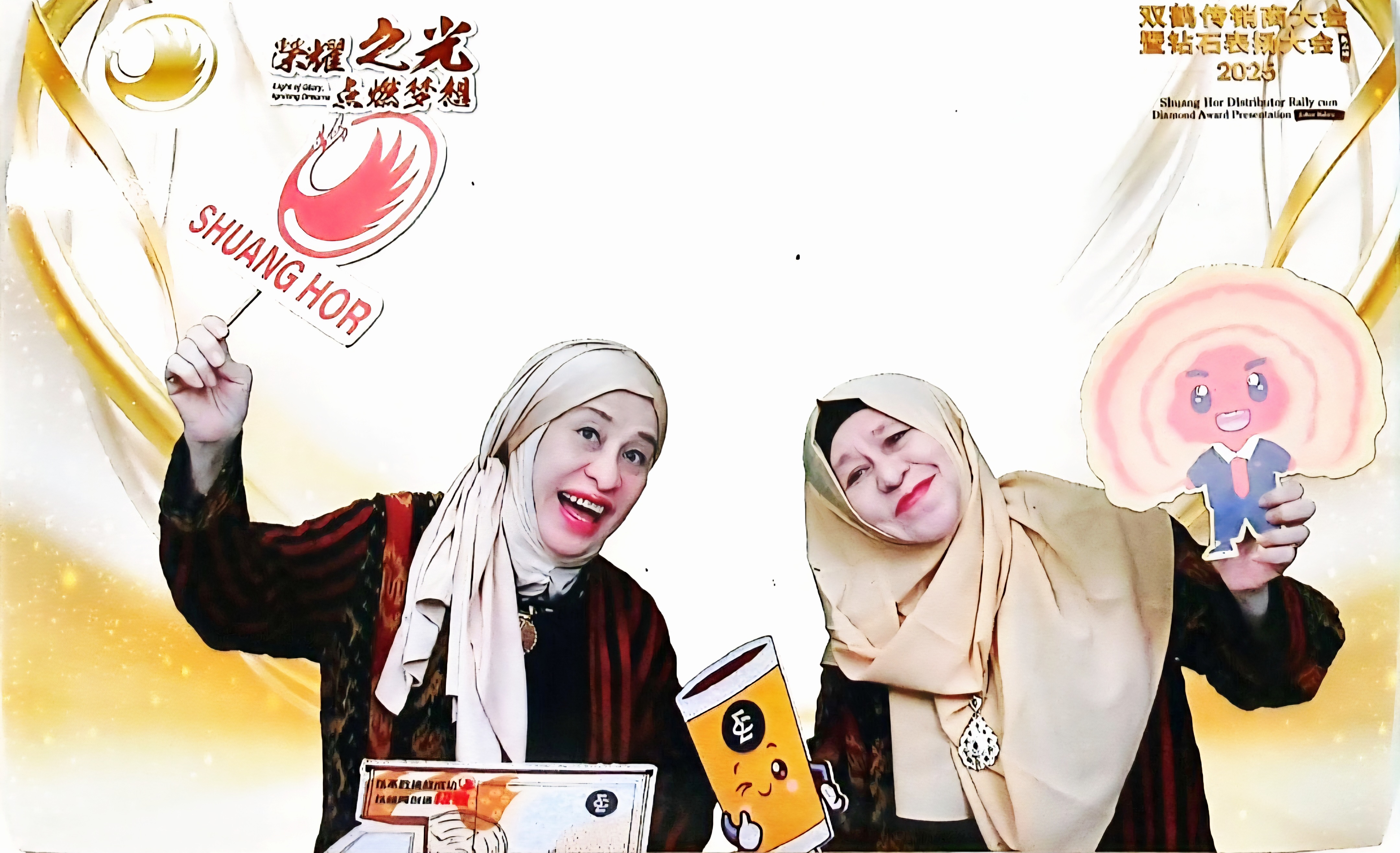 Rieta dan Daisy Fuad di Johor Bahru